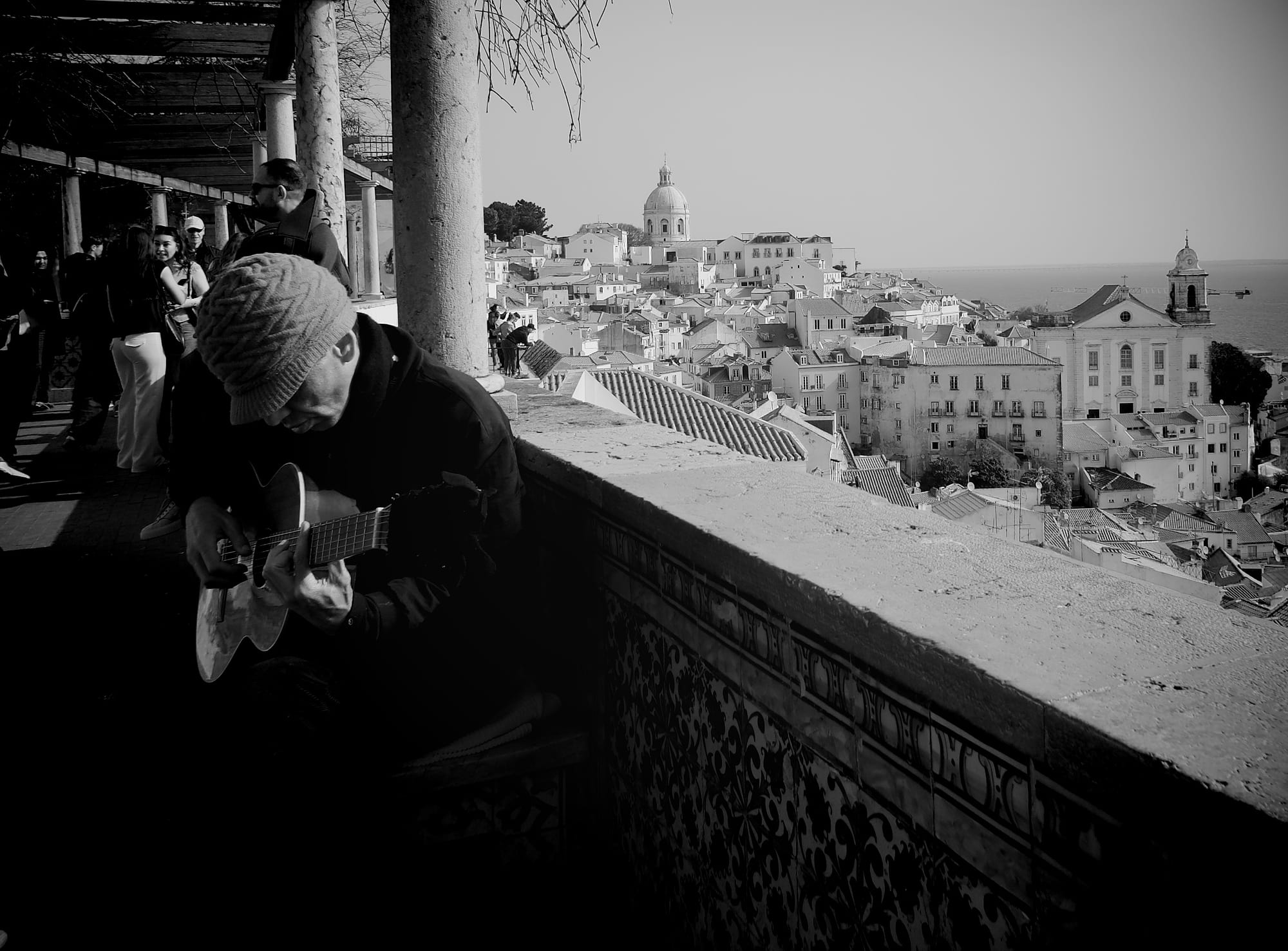 Lisbon in Black and White